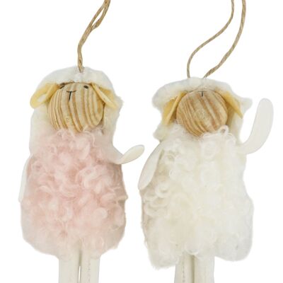 SHEEP "FLUFFY" 2-PIECE SET (6768)