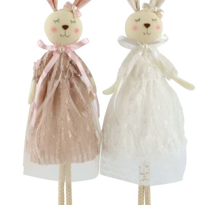 RABBIT "POESY" 2 PIECES SET (7499)