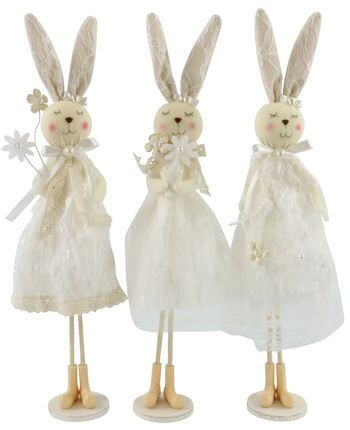 SET 3 PIÈCES LAPIN "POÉSIE" (7420)