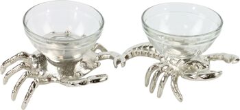 BOLS "HOMARD&CRABE" ENSEMBLE DE 2 PIÈCES (5843)