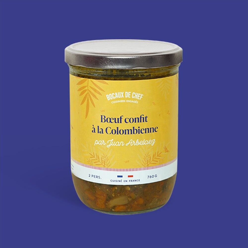 Confit di manzo colombiano