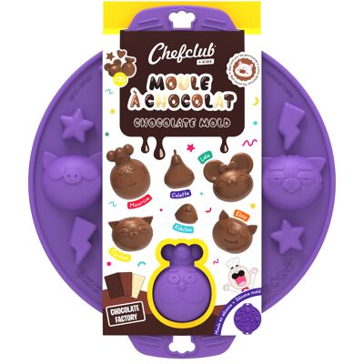 Molde de chocolate para niños Chefclub