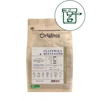 Café orgánico raro - Guatemala Quetzalito - Espresso 250g