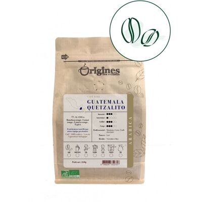 Café rare Bio - Guatemala Quetzalito - Grains 250g