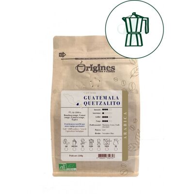 Caffè Biologico Raro - Guatemala Quetzalito - Italiano 250g