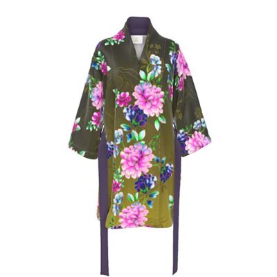 Kimono en soie Frankie