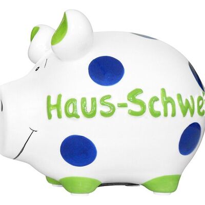 Spardose KCG Kleinschwein, Haus-Schwein, aus Keramik (B/H/T) 12,5x9x9 cm