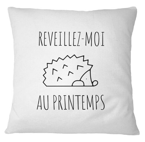 Coussin "Réveillez-moi"