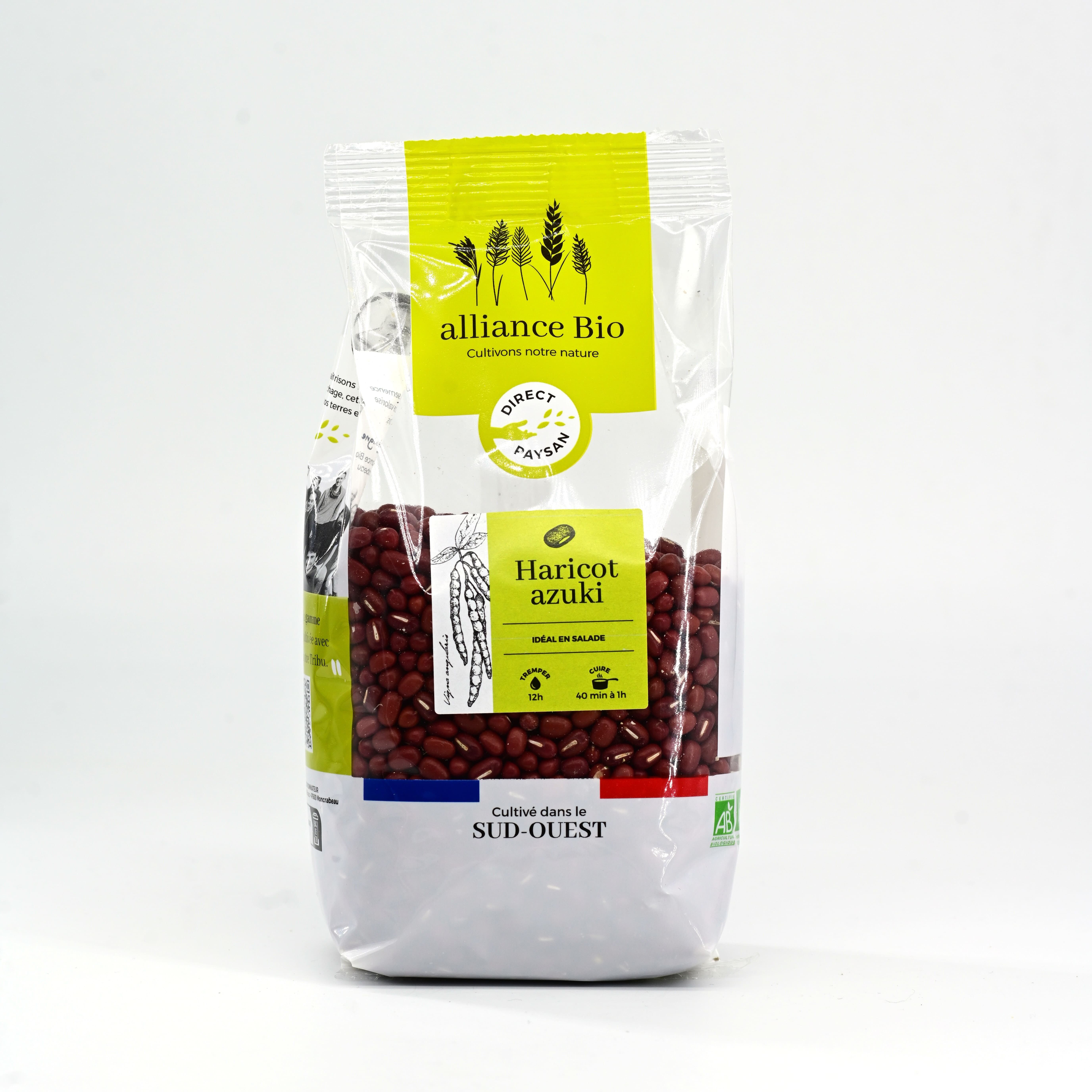 Fagioli azuki biologici francesi - 500g