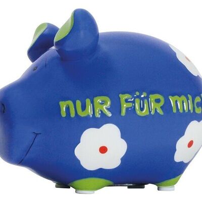 Money box KCG small pig, just for me, made of ceramic (W/H/D) 12.5x9x9 cm