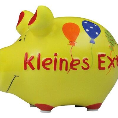 Spardose KCG Kleinschwein, Kleines Extra, aus Keramik (B/H/T) 12,5x9x9cm