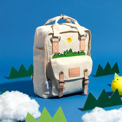 MACAROON DN x LOOPY - collaboration with a Taiwanese artist - backpack for laptops up to 14 inches
