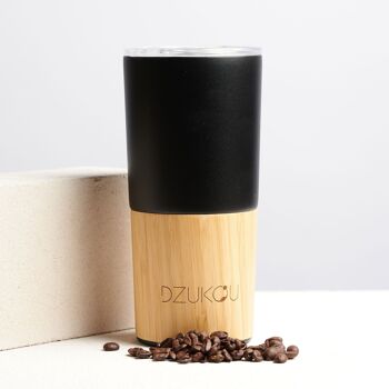 Dzukou Inca Trail - Gobelet à café en bambou et acier inoxydable 3