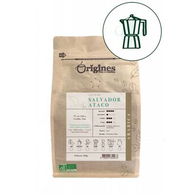 Café rare Bio - Salvador Ataco - Italienne 250g