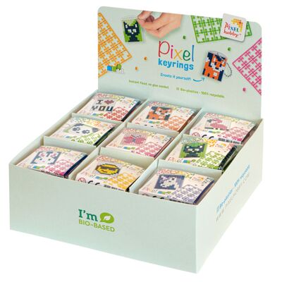 DIY-Geschenkset für Kinder | Pixelhobby Display Box Pixel Classic Medaillon Starter-Set