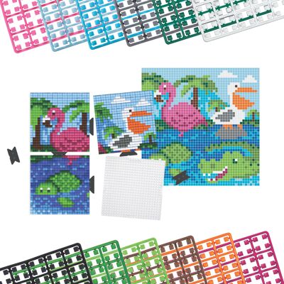 Set regalo fai da te per bambini | Pixelhobby Pixel Set classico
