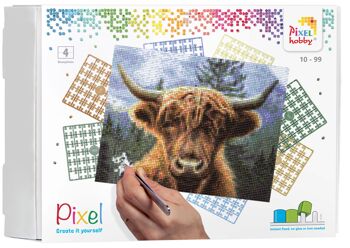 Coffret cadeau artistique DIY | Pixelhobby Kit de plaque de base Pixel Classic 4 15