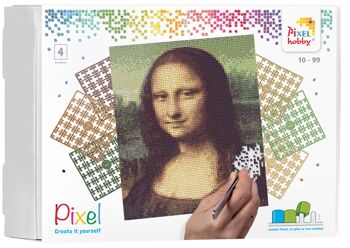 Coffret cadeau artistique DIY | Pixelhobby Kit de plaque de base Pixel Classic 4 16