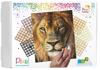 Coffret cadeau artistique DIY | Pixelhobby Kit de plaque de base Pixel Classic 9 4