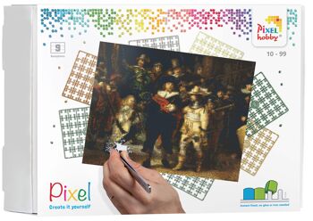 Coffret cadeau artistique DIY | Pixelhobby Kit de plaque de base Pixel Classic 9 6