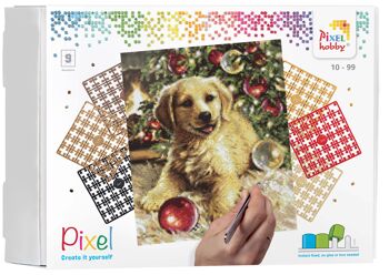 Coffret cadeau artistique DIY | Pixelhobby Kit de plaque de base Pixel Classic 9 10