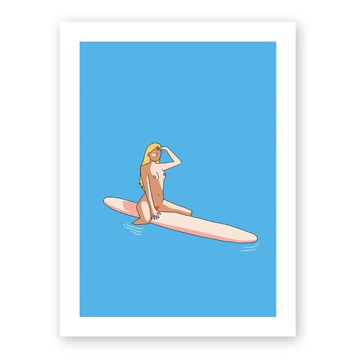 Affiche . Surfing
