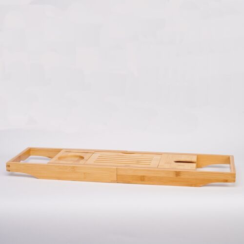 Valley of Flowers – Bamboo Bathtub Caddy