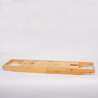 Valley of Flowers – Bamboo Bathtub Caddy