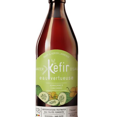 Kefir Eau Virtueuse - Cucumber - ORGANIC - no need for a fridge