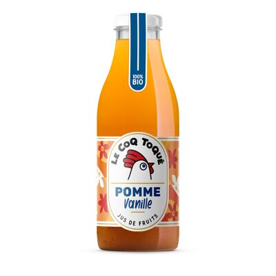 Jugo de manzana - vainilla orgánica 75cl