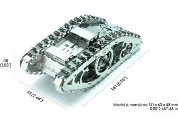 Kit de construction Marvel Tank en métal - Mécanique 4