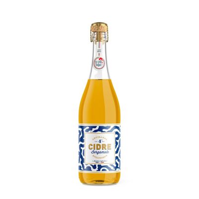 Cidre brut à la bergamote bio 75cl