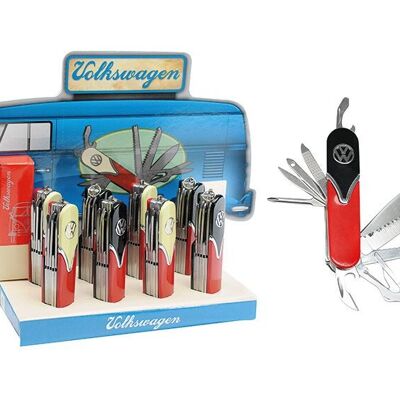 Taschenmesser retro VW Bus aus Metall, 2-fach sortiert