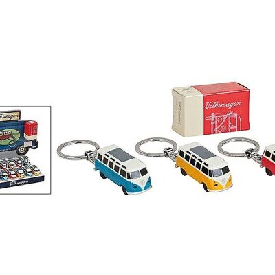Key ring VW T1 Bus 1963 with LED, 3-assorted
