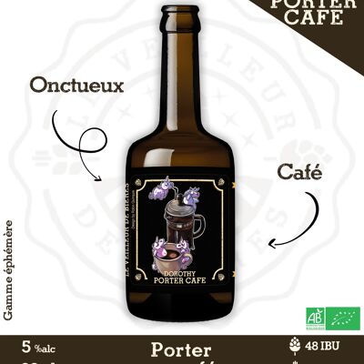 Organic Beer Watcher - Dorothy Porter Coffee 33cl - 5%