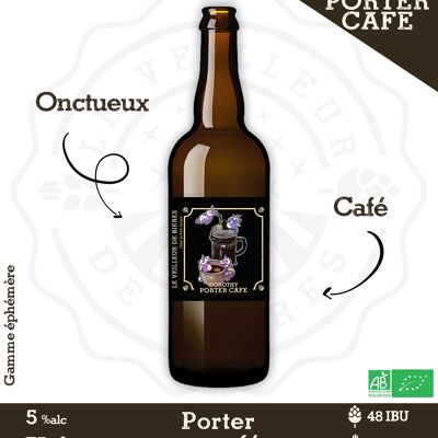 Organic Beer Watcher - Dorothy Porter Coffee 75cl - 5%