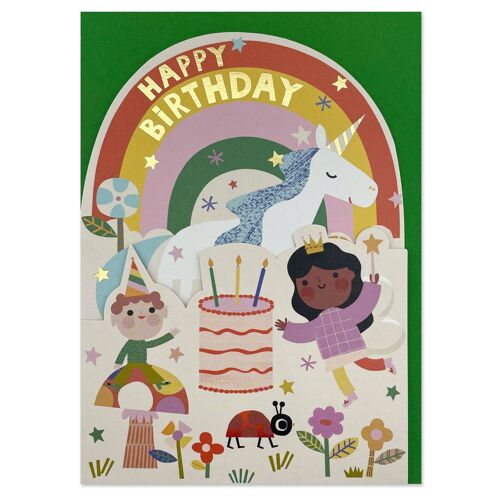 Happy Birthday - Have a magical day' childrens birthday card