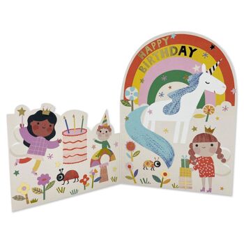 Joyeux anniversaire - Carte d'anniversaire pour enfants "Passez une journée magique" 2