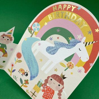 Joyeux anniversaire - Carte d'anniversaire pour enfants "Passez une journée magique" 3