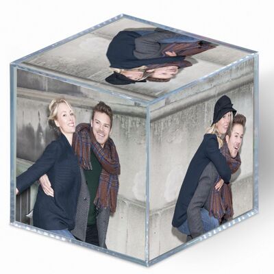 Photo cube for 6 photos in the format 8.5x8.5 cm