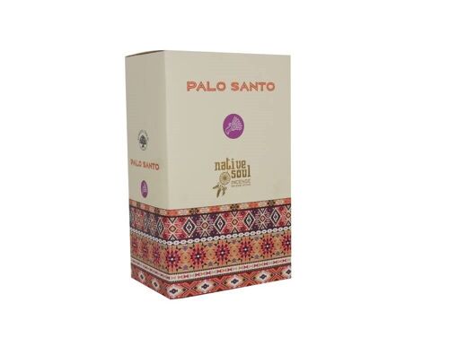 Native Soul Palo Santo Incense Sticks Display of 12 Packets