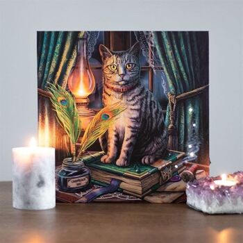 Plaque lumineuse sur toile Book of Shadows par Lisa Parker 5