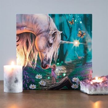 Plaque lumineuse sur toile Fairy Whispers par Lisa Parker 5
