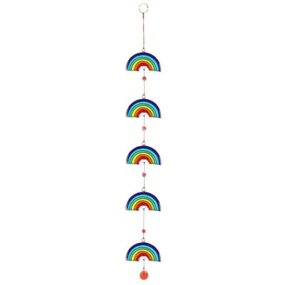 Atrapasoles de hilo de arcoíris de 60 cm