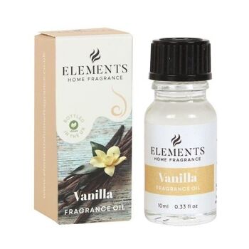 Ensemble de 12 huiles parfumées à la vanille Elements 2