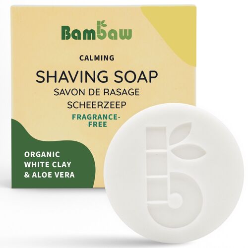 Shaving soap - Fragrance free
