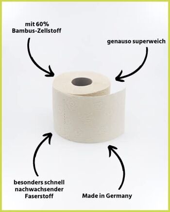 Boîte papier toilette BAMBOU 3