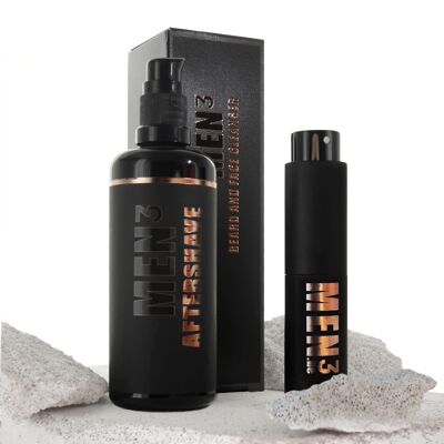 MEN³ aftershave-parfum Set