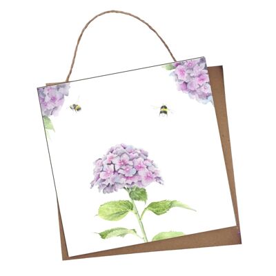 Bee Calm Wooden Forever Card