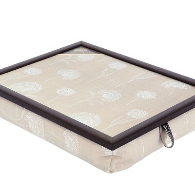 Andrews Living Plateau pour genoux avec coussin Crème de pissenlit